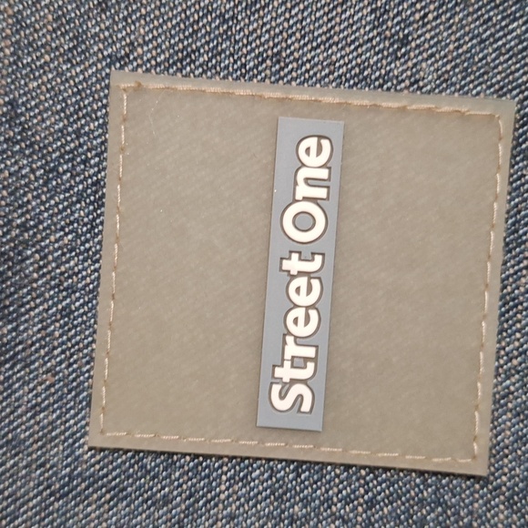 STREET ONE Small size 6 Ladies denim jacket w faux fur collar and cuffs - Picture 3 of 6